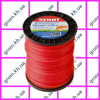 Фото 1- Лісочка для садових тримерів Зеніт «Зірка» 2,4 мм × 1152 м (3В-24-1152-ОР)