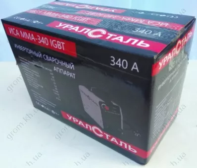 Фото 1- Сварочный инвертор Уралсталь ИСА MMA-340 IGBT мини