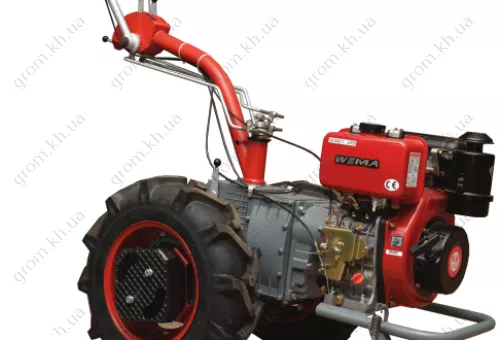 Фото 1- Мотоблок Мотор Січ МБ-6 із бензиновим двигуном Д-250, ручний запуск