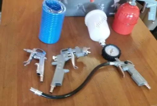 Фото 1- Набор комплектующих для воздушного компрессора Edon WP-5 5в1