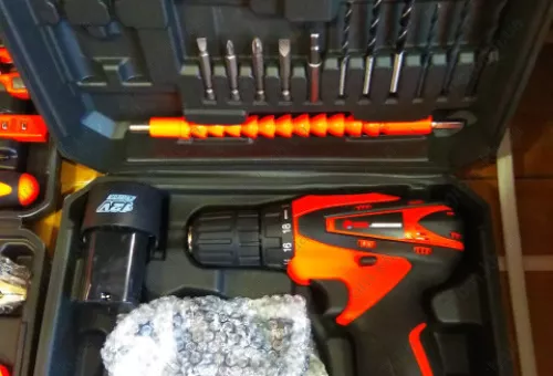 Фото 1- Мультифункциональный набор инструментов для монтажа с шуруповертом Edon ED-32TZ