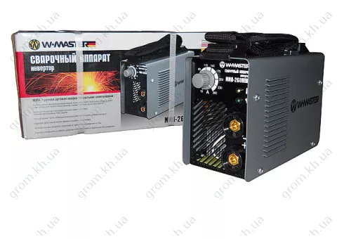Фото 1- Зварювальний інвертор WMaster MMA-260 mini
