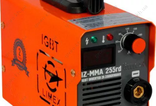 Фото 1- Зварювальний інвертор Limex IZ-MMA 255 rd