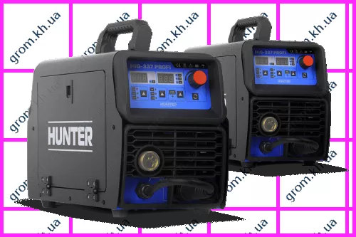 Фото 1- Зварювальний напівавтомат Hunter MMA/MIG (Tig) 337 Profi