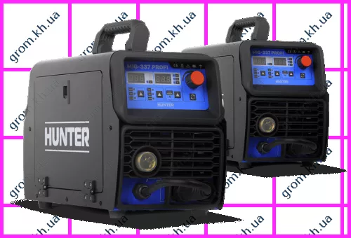 Фото 1- Сварочный полуавтомат Hunter MMA/MIG (Tig) 337 Profi
