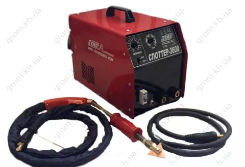 Фото 1- Споттер Темп 3600 для зварювання та рихтування вм'ятин у металі (з фурнітурою)