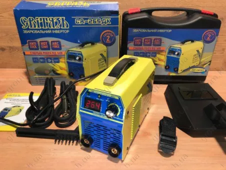 Фото 1- Сварочный инвертор Свитязь СА-265 ДК (дисплей, кейс)