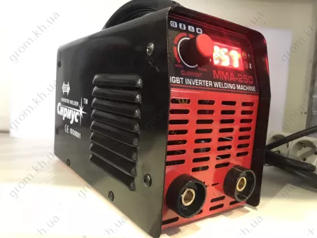 Фото 1- Зварювальний інвертор Сіріус MMA-250 New (кейс)