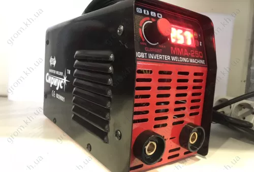 Фото 1- Зварювальний інвертор Сіріус MMA-250 New (кейс)