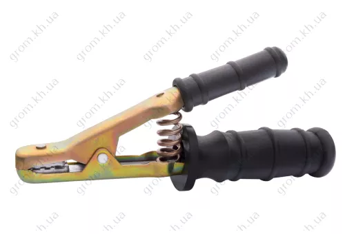 Фото 1- Держатель электрода с резиновой ручкой 23,5 см