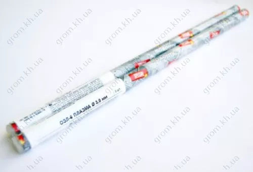 Фото 1- Електроди зварювальні ОЗЛ-6 Плазма Ø3 мм, міні-тубус 3 шт