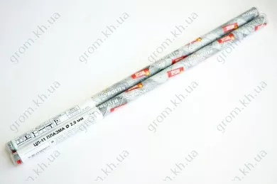 Фото 1- Електроди зварювальні ЦЛ-11 Плазма Ø2 мм, міні-тубус 8 шт