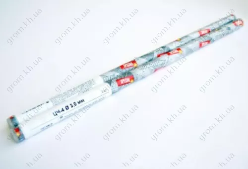 Фото 1- Електроди зварювальні ЦЧ-4 Ø3 мм, міні-тубус 3 шт