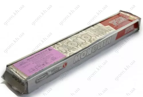 Фото 1- Електроди зварювальні Моноліт М-316L Ø3 мм, вакуумна уп 2 кг