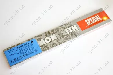 Фото 1- Электроды сварочные Монолит ЭА-395-9 Ø4 мм, уп 1 кг