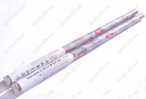 Фото 1- Электроды сварочные Монолит E Ni-CI Ø2.4 мм, мини-тубус 3 шт