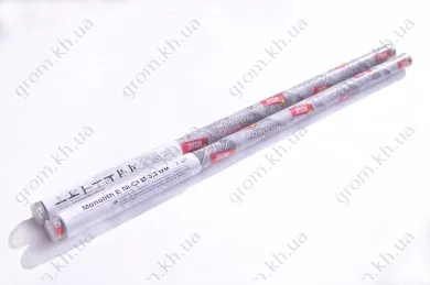 Фото 1- Электроды сварочные Монолит E Ni-CI Ø3.2 мм, мини-тубус 3 шт