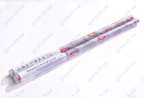 Фото 1- Электроды сварочные Монолит E Ni-CI Ø3.2 мм, мини-тубус 3 шт