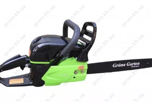 Фото 1- Бензопила Grune Garten GG-6000 (2 шины+2 цепи)