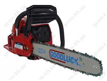 Фото 1- Бензопила Goodluck GL-5200 E в металі, праймер, 2 шини, 2 ланцюги (колишній 5000Е)