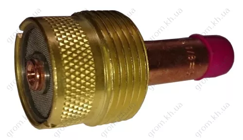 Фото 1- Корпус цанги WE-D 1,6 мм (с диффузором, увеличенная модель газовой линзы) 701.1116