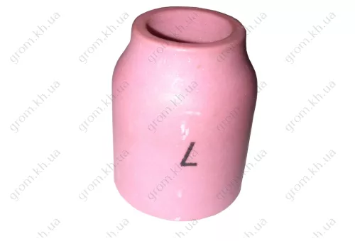 Фото 1- Керамическое сопло Abicor Binzel №7 11,0 мм 25,5 мм