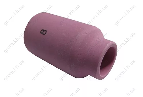 Фото 1- Керамическое сопло №8 12,5 мм 42 мм