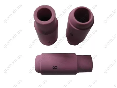 Фото 1- Керамическое сопло №6 9,5 мм 47 мм