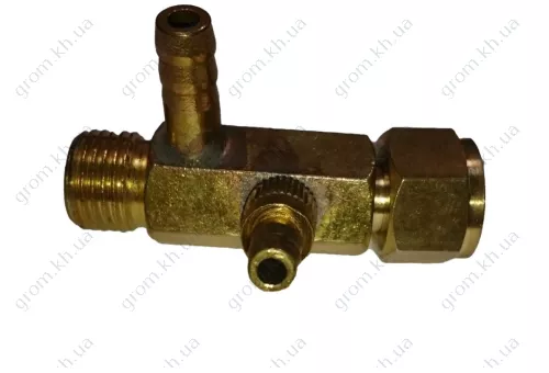 Фото 1- Переходник для горелки WP18, меняющий направление воды и газа