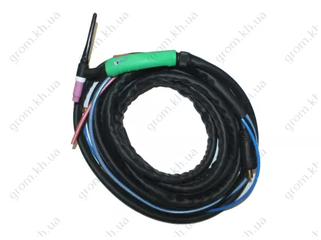 Фото 1- Горелка для аргонодуговой сварки Trafimet Ergotig18F