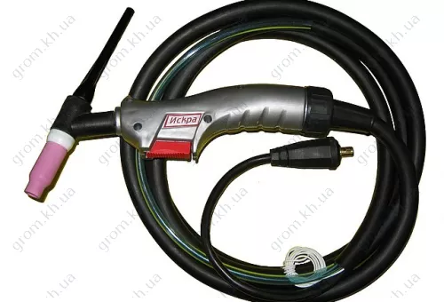 Фото 1- Горелка для аргонодуговой сварки Искра 200СМ