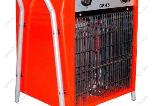 Фото 1- Электрический обогреватель Grunhelm 5 kW GPH-5