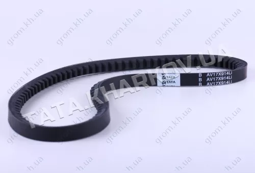 Фото 1- Ремень 17*914L зубчатый (L-470mm*2) - 168F - Premium