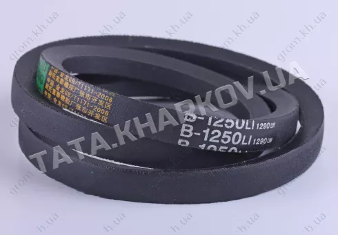 Фото 1- Ремінь В-1250 (L-630mm*2) - 168F