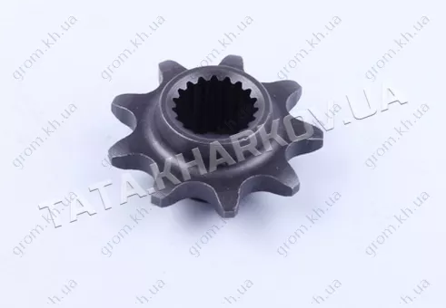 Фото 1- Звезда редуктора малая (вала вторичного) Z-9 - 168F-170F