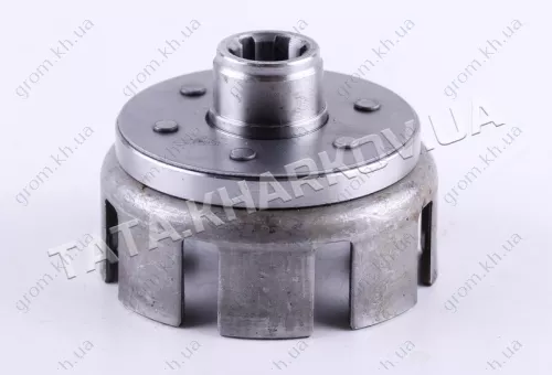 Фото 1- Корзина сцепления под шлицы Ø25 mm (пустая) - 168F-170F