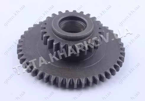 Фото 1- Шестерня вторинного валу здвоєна (задн./2 передач) Z-44/24 - 168F-170F