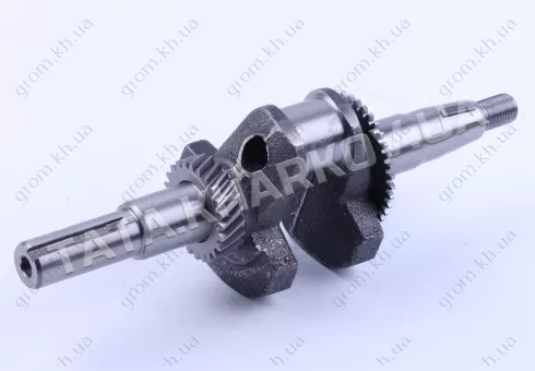 Фото 1- Колінвал у зборі під шпонку Ø20 mm - 168F