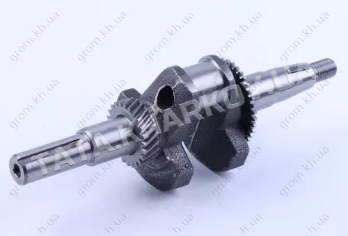 Фото 1- Колінвал у зборі під шпонку Ø20 mm - 168F