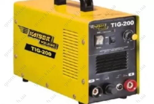 Фото 1- Сварочный инвертор Kaiser TIG-200 для аргонодуговой сварки