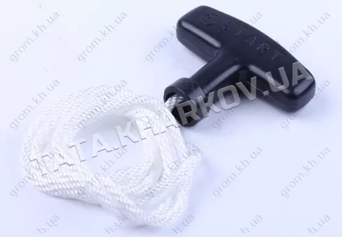 Фото 1- Ручка стартера з мотузкою - 168F