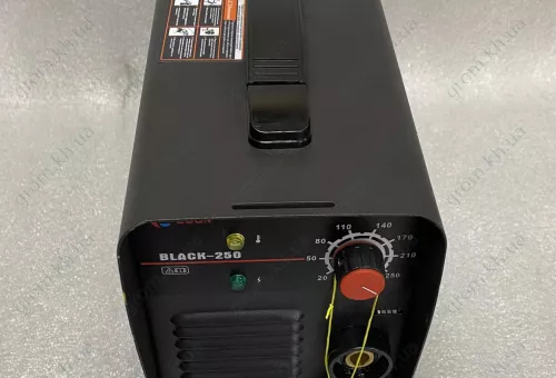 Фото 1- Зварювальний інвертор Edon MMA 250 Black