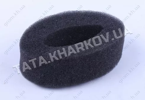Фото 1- Фильтрующий элемент воздушного фильтра поролон круглый - 168F