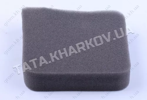 Фото 1- Фільтруючий елемент повітряного фільтра поролон прямокутний - 168F