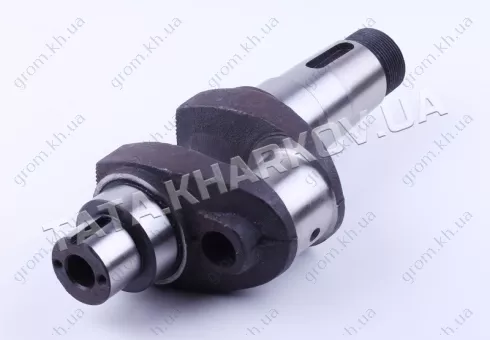 Фото 1- Коленвал голый (1GZ90) под резьбу Ø12 mm - 195N