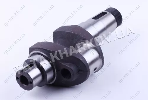 Фото 1- Коленвал голый (1GZ90) под резьбу Ø12 mm - 195N