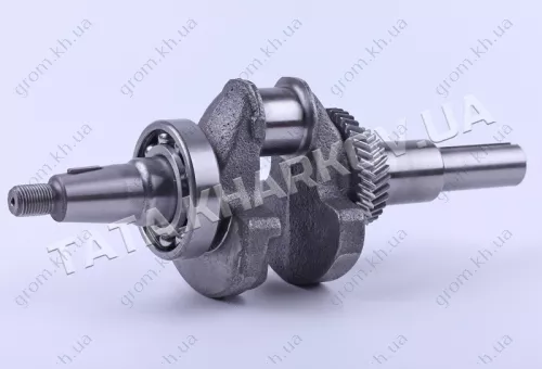 Фото 1- Колінвал у зборі під шпонку Ø25 mm - 188F