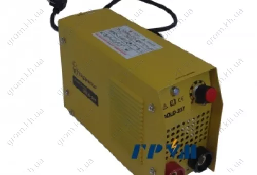Фото 1- Зварювальний інвертор Гладіатор Gold MMA 237 кейс