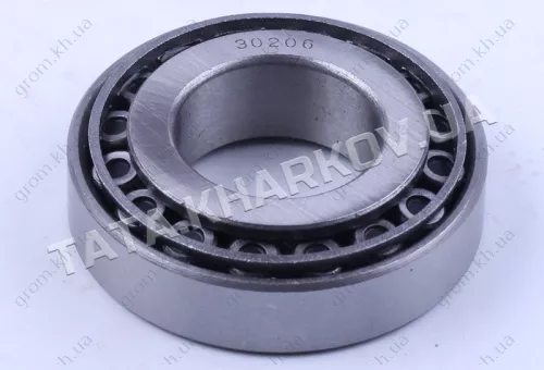 Фото 1- Подшипник 30206 (на вал шестрни полуоси, верх) - КПП