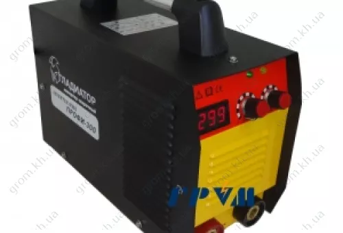 Фото 1- Зварювальний інвертор Гладіатор MMA 300 Profi
